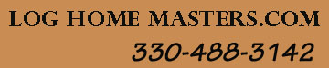 Log Home Masters logo